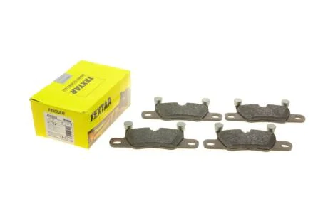 Колодки гальмівні (задні) Porsche 911 12-/Cayenne Coupe 19- (Brembo) (з балансиром) TEXTAR 2569101