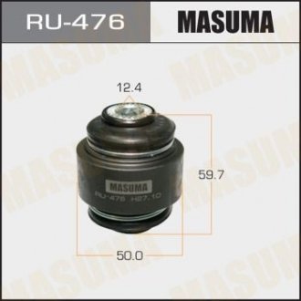 Сайлентблок задньої цапфи (плаваючий) Toyota Auris (06-), Avensis (08-), RAV 4 (05-16) (RU-476) MASUMA RU476