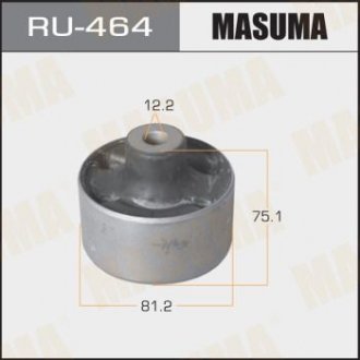 Сайлентблок заднього поздовжнього важеля Mitsubishi Lancer (03-09), Outlander (03-06) (RU-464) MASUMA RU464