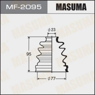 Пильовик ШРКШ зовнішнього Mazda 3 (03-08)/ Nissan Primera (-01) (MF-2095) MASUMA MF2095 (фото 1)