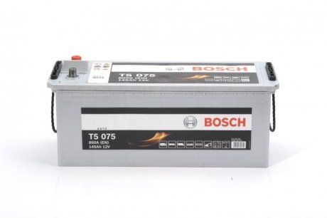 Аккумуляторная батарея 145Ah/800A (513x188x223/+L/B00) BOSCH 0 092 T50 750 (фото 1)