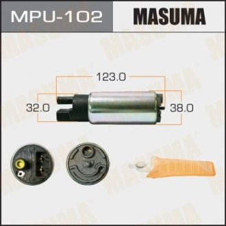 Бензонасос електричний (+ сіточка) Toyota (MPU-102) MASUMA MPU102