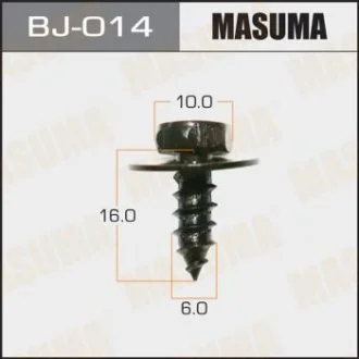 Саморез 6x16мм (комплект 10шт) Toyota Masuma MASUMA BJ014