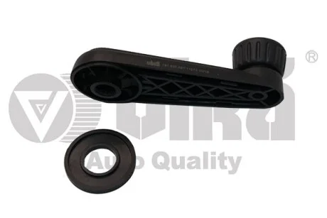 Ручка склопідіймача механічного (чорна) VW Golf (83-92),Jetta (84-92),Passat (80-88), T3 (81-92) Vika 88370070101