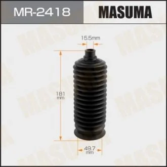 Пильовик рульової рейки (пластик) Toyota FJ Cruiser (10-18), Land Cruiser Prado (02-09) (MR-2418) MASUMA MR2418