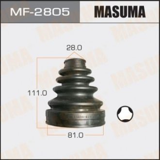 Пильовик ШРКШ внутрішнього Toyota FJ Cruiser (06-09), Land Cruiser Prado (02-09) (MF-2805) MASUMA MF2805