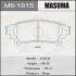 Колодки гальмівні задн Lexus RX 350 (08-15)/ Toyota Highlander (13-) (MS-1915) MASUMA MS1915 (фото 1)