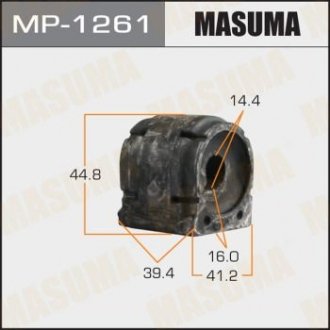 Втулка стабилизатора заднего Mazda CX-5 (18-), 3 (13-) (Кратно 2 шт) MASUMA MP1261 (фото 1)