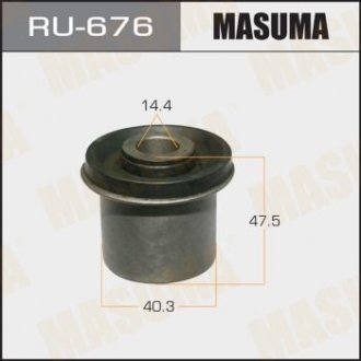 Сайлентблок переднего верхнего рычага Mitsubishi L200 (09-) MASUMA RU676