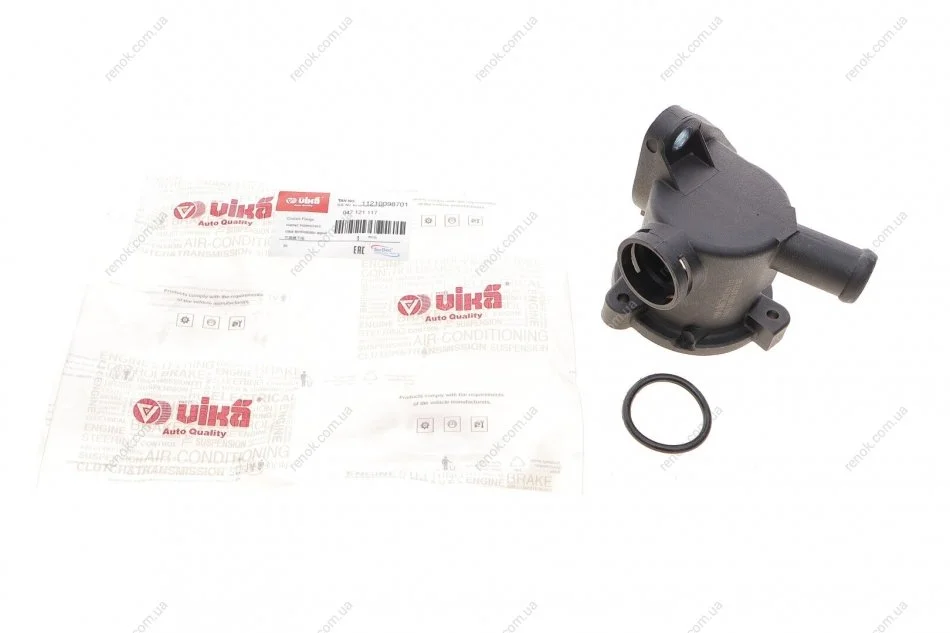 Фланець системи охолодження Skoda Fabia 14- Vika 11210098701 (фото 1)