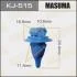 Клипса (кратно 50) MASUMA KJ-515 (фото 1)