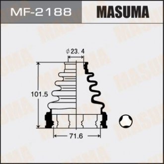 Пыльник ШРУСа внутреннего Toyota Camry (01-11), Corolla (01-04), Highlander (00-07), RAV 4 (00-) MASUMA MF2188