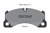 Колодки гальмівні (передні) Porsche Cayenne/Cayenne Coupe 17- (Brembo) TEXTAR 2214801 (фото 2)