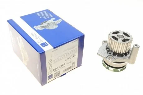 Помпа води Audi A4/Skoda Fabia/Octavia/VW Caddy/Golf/Passat 1.2TDI/1.6TDI/2.0TDI 08- (R/B)(7лоп) Bugatti PA10397