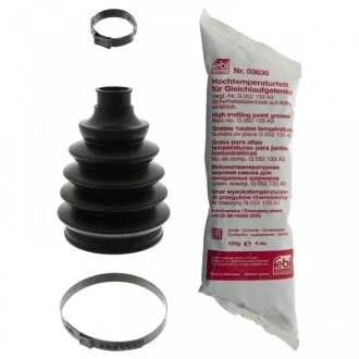 Ремонтний комплект пильника шарніра рівних кутових швидкостей, з елементами монтажу FEBI BILSTEIN 49885