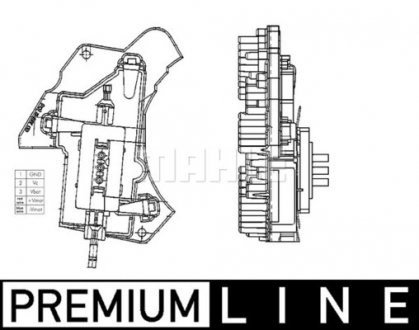 Реостат вентилятора обігрівача MERCEDES C(W202)/CLK(A208)/E(W210)1.8-5.4 93-08 MAHLE MAHLE / KNECHT ABR 24 000P
