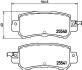 Колодки тормозные дисковые Mazda CX-3 (DK) (15-) Nisshinbo NP5052 (фото 1)