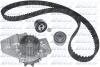 CITROEN К-т ГРМ (помпа + ремінь + 2 ролики + кріплення) BERLINGO / BERLINGO FIRST 2.0 HDI 99-11, C5 I 2.0 2.0 JTD 01-02, SCUDO 2.0 JTD 99-06, LANCIA, DB, PEUGEOT DOLZ KD008 (фото 1)