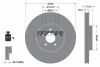 Диск гальмівний (передній) Audi A4 07-15/A5 07-17/Q5 08- (345х29.3) PRO+ TEXTAR 92160205 (фото 2)