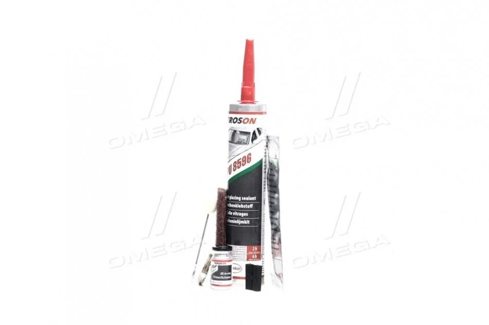 Вклейка стекол TEROSON BOND120 SET (PU 8596) (покращений, 2/6 годин, 2 сертиф.TUV, зі струною) набір Teroson 2669223 (фото 1)