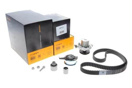 Комплект ременя ГРМ з помпою води CONTINENTAL Contitech CT1168WP9