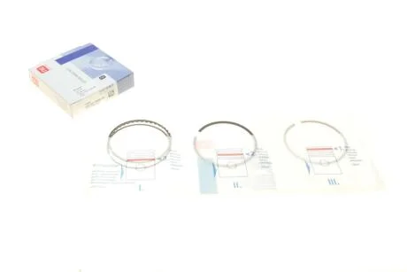 Кільця поршневі Ford Focus 1.8i 04-12/Mondeo 1.8i 00-07 (83.01mm/STD) (1.2-1.2-2.5) = 8921620000 NPR 120 021 0058 00