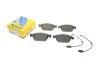 Колодки гальмівні (передні) Audi A8/Q5 10- (з датчиком) Metelli 22-0954-0K (фото 1)