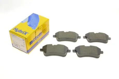 Колодки гальмівні (передні) MB A-class (W169)/B-class (W245) 04-12 (Bosch) Metelli 22-0647-0