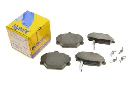 Колодки тормозные (передние) Smart Cabrio 00-04/City Coupe 98-04/Roadster 03-05/Fortwo 04- Metelli 22-0341-0