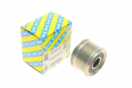 Шків генератора Renault Kangoo 1.5 dCi/1.4/1.6i/MB Citan 1.5CDI, 6PK SNR NTN GA755.12