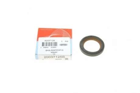 Сальник колінвала (передній) VW Caddy IV 1.0-1.6 TSI 15-(30x40x7) CORTECO 20037126B