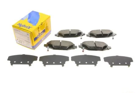 Колодки тормозные (задние) Chrysler Grand Voyager 07-/Fiat Freemont 11- Metelli 22-0947-0