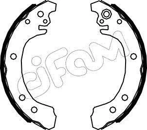 Гальмівні колодки бараб. Corollla 01- CIFAM 153-523