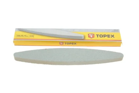 Брусок точильний "човник" 230 x 35 x 13 мм TOPEX Topex 17B818