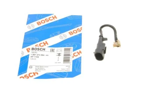 Датчик износа тормозных колодок (передних) Iveco Daily IV/V 06-14 (L=131mm) BOSCH 1 987 473 584
