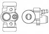 Гальмівний циліндр робочий BOSCH F026002384 (фото 5)