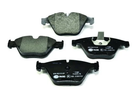 Колодки гальмівні дискові комплект; передн. Hella pagid 8DB 355 015-391