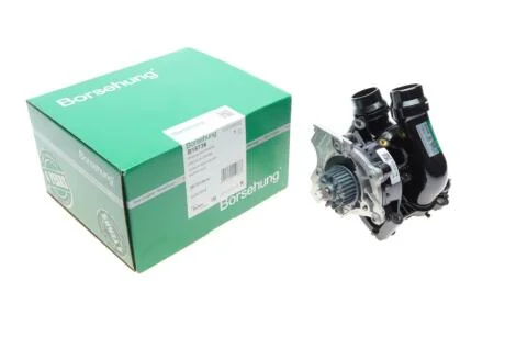 Помпа води Audi A3-A8/Skoda/Seat/VW 1.8-2.0FSI/TFSI 04- (з термостатом) Borsehung B18736