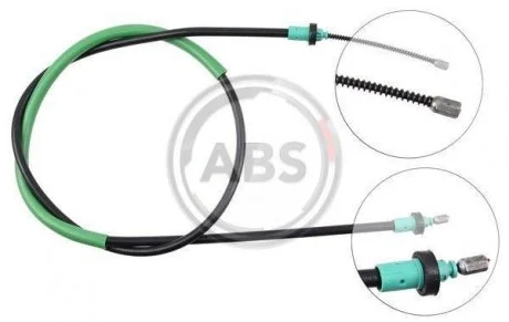Трос, стоянкова гальмівна система (ABS) A.B.S. K19066
