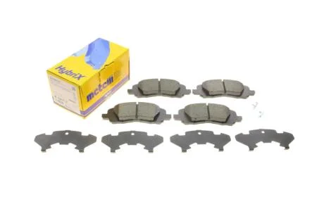 Колодки гальмівні (передні) Dodge Avenger/Caliber/Jeep Compass/Patriot/Lancia Flavia 06- Metelli 22-0861-0