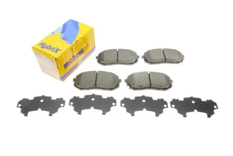 Колодки гальмівні (передні) Hyundai i30/Kona/Kia Pro Ceed/Soul 14- Metelli 22-0783-1