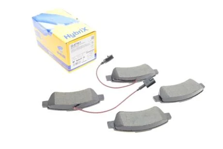 Колодки гальмівні (задні) Citroen Jumper/Fiat Ducato/Peugeot Boxer 06- (+датчики) Metelli 22-0710-1