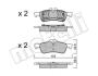 Колодки гальмівні (задні) Mini Cooper/One 01-06 Metelli 22-0556-0 (фото 1)