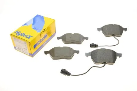 Комплект гальмівних колодок (дискових) Metelli 22-0181-0