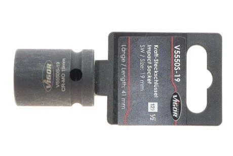 Головка ударна VIGOR Vigor V5550S-19