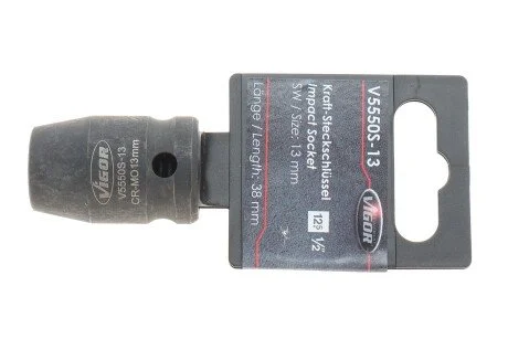 Головка ударная HEX (1/2", 13 мм) S Vigor V5550S-13
