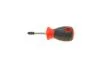 Отвертка короткая с крестообразным шлицем (97mm/PH2) Vigor V1209 (фото 1)