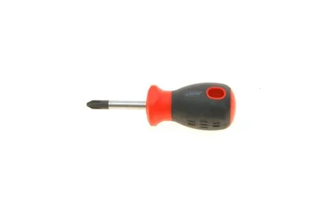 Отвертка короткая с крестообразным шлицем (97mm/PH2) Vigor V1209
