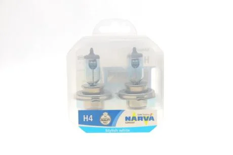 Автолампа H4 12V 60/55W P43t Range Power Blue+ (3700K) (к-кт 2 шт.) NARVA 486772100