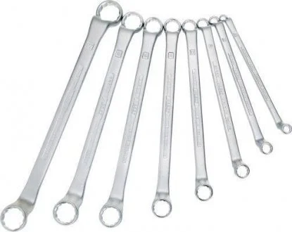 Набор ключей коленчатых (8 шт) (6x7-21x22mm) Hazet 630/8